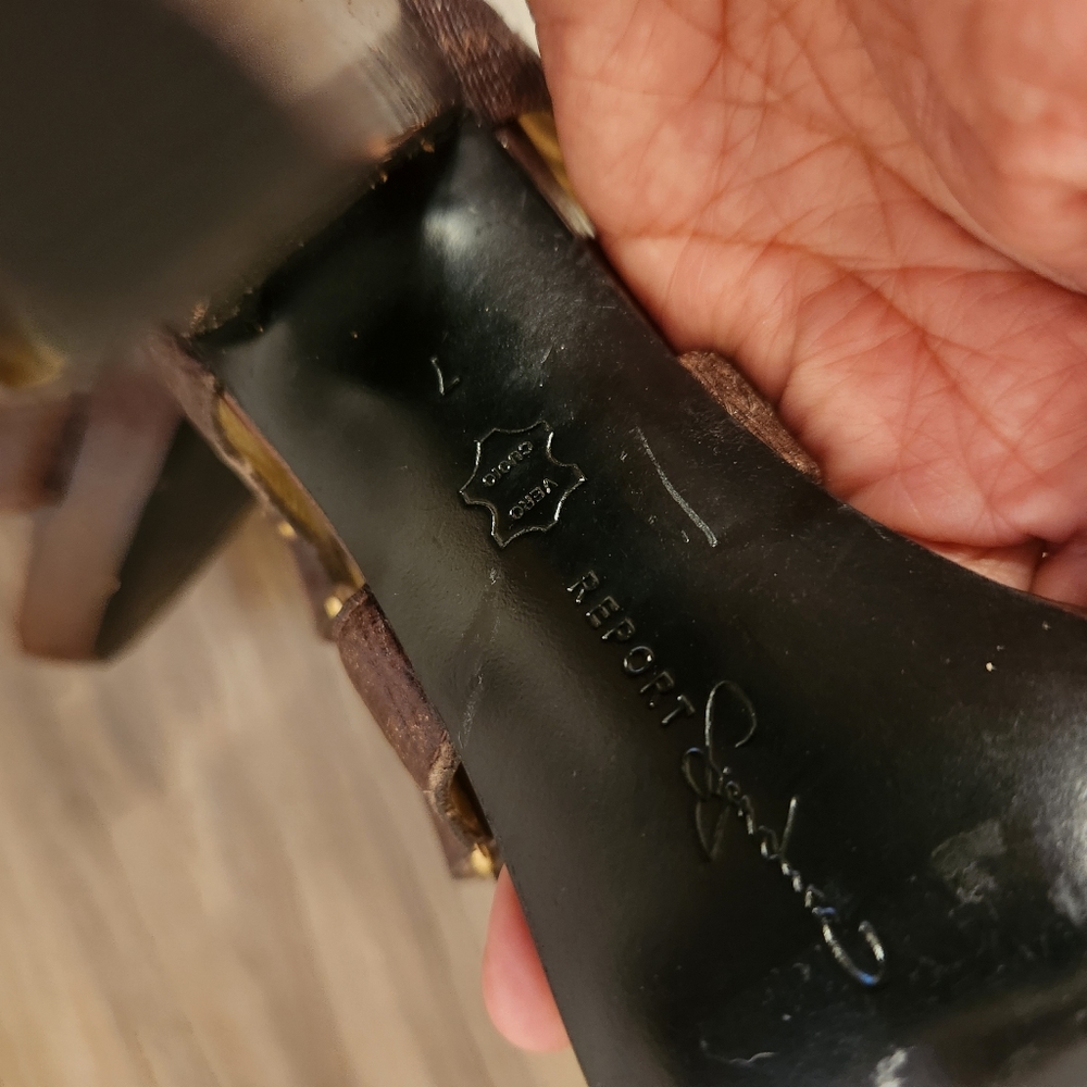 Report signature Dunbarton  jeweled heels size 7 - Picture 11 of 13